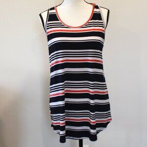 MTS Black/Pink/White Tanktop Size Medium